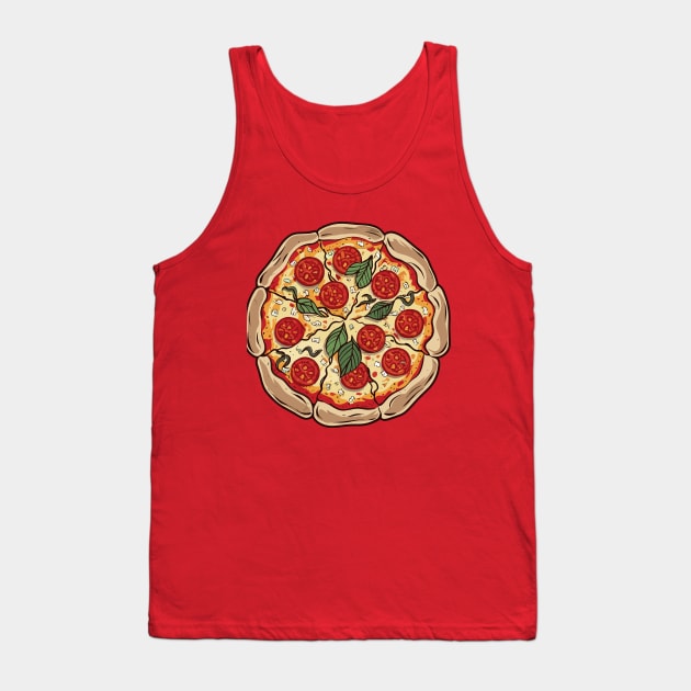 National Pizza Day – February Tank Top by irfankokabi